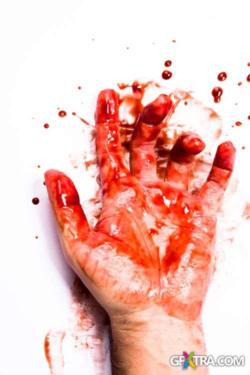 Hand & Blood - Shutterstock 25xjpg