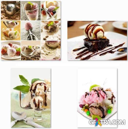 COPYRIGHT! Ice Cream - 25 HQ Stock Photo