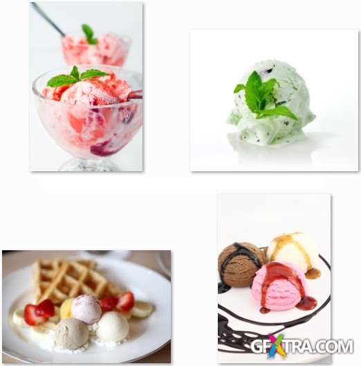 COPYRIGHT! Ice Cream - 25 HQ Stock Photo