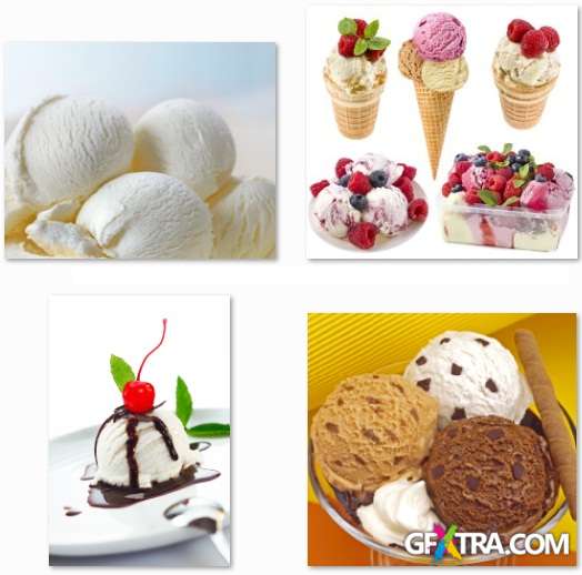 COPYRIGHT! Ice Cream - 25 HQ Stock Photo