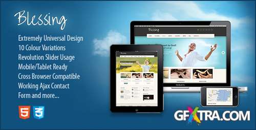 ThemeForest - Blessing Responsive HTML5/CSS3 Template