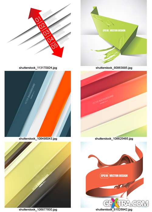 Amazing SS - Creative Paper Card Templates 3, 25xEPS