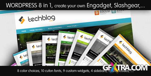 ThemeForest - TechBlog v2.1 - Professional Tech Blog Theme