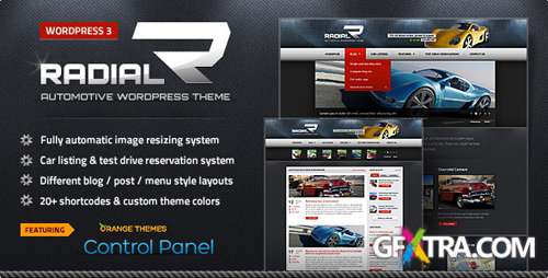 ThemeForest - Radial - Premium Automotive & Tech WordPress Theme (Reupload)