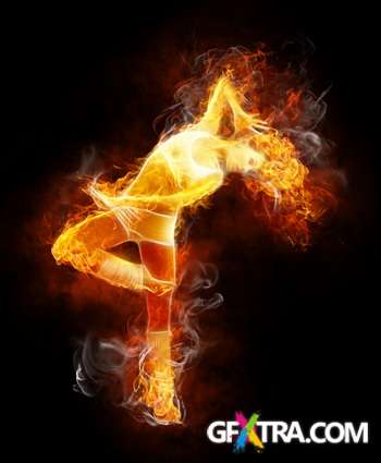 Flames, 40xJPGs Shutterstock