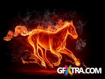 Flames, 40xJPGs Shutterstock