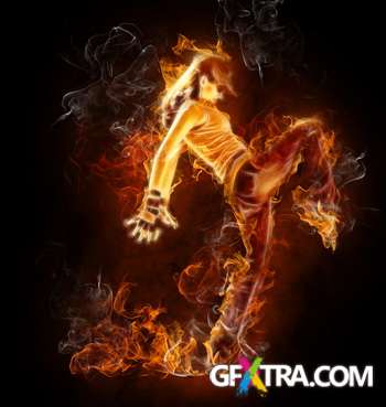 Flames, 40xJPGs Shutterstock