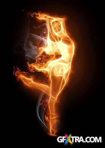 Flames, 40xJPGs Shutterstock