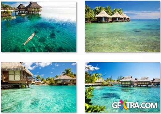 Tropical Paradise - 25 HQ JPEG Stock Photo