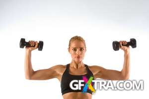 Body Builders, Women 29xJPGs Shutterstock