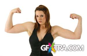 Body Builders, Women 29xJPGs Shutterstock