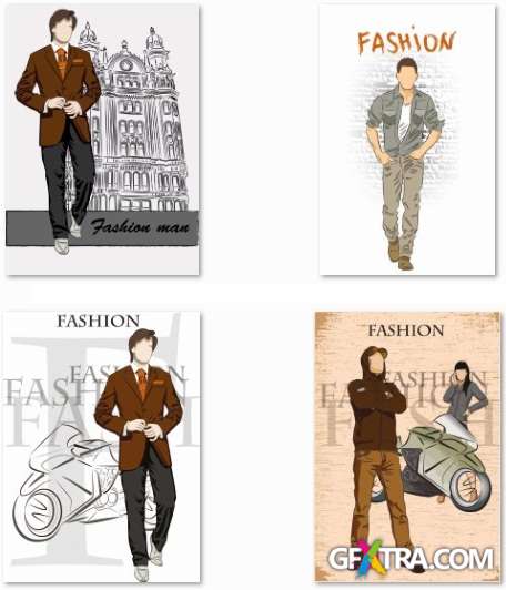 Fashion Collection - 25 EPS Vector Stock