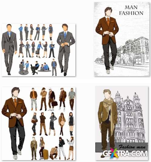 Fashion Collection - 25 EPS Vector Stock