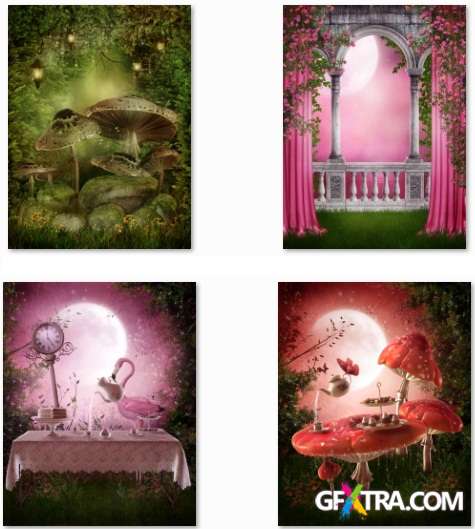 Magic and Fairy-tale Illustrations - 25 HQ Stock Images