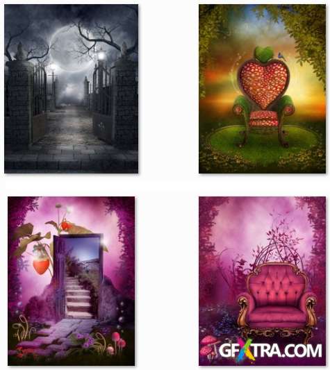 Magic and Fairy-tale Illustrations - 25 HQ Stock Images