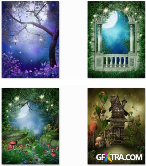 Magic and Fairy-tale Illustrations - 25 HQ Stock Images