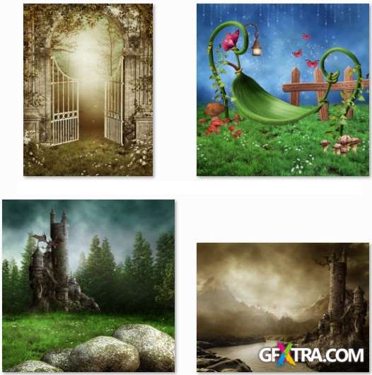 Magic and Fairy-tale Illustrations - 25 HQ Stock Images