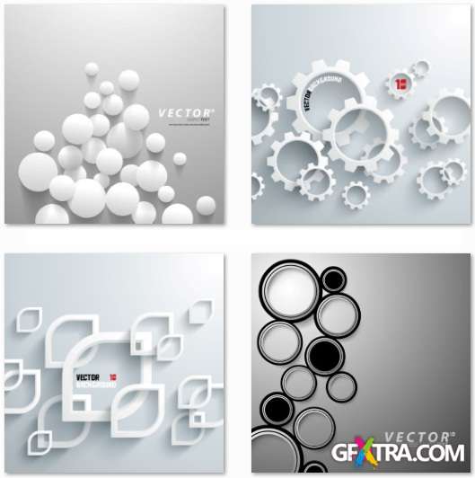 Vector Backgrounds Collection - 25 EPS Vector Stock