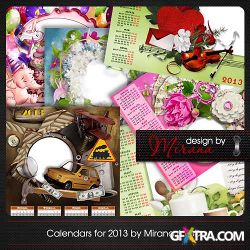 Collection calendars for 2013