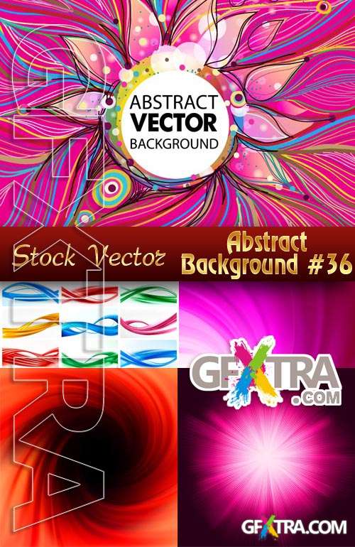 Vector Abstract Backgrounds #36 - Stock Vector