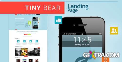 ThemeForest - Tinybear Landingpage - RIP