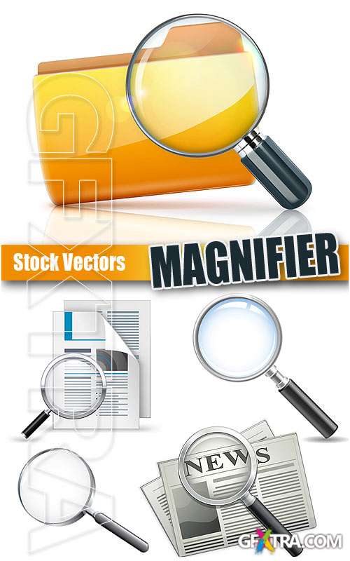 Magnifier - Stock Vectors