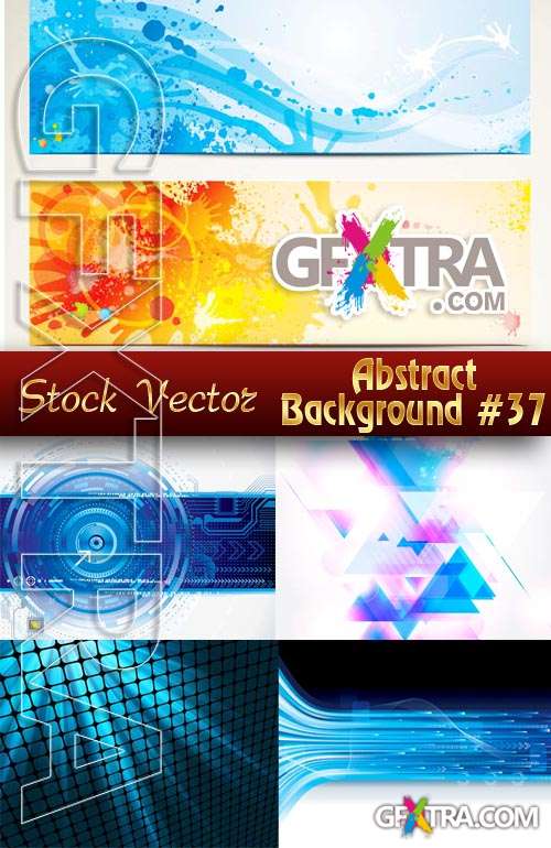 Vector Abstract Backgrounds #37 - Stock Vector