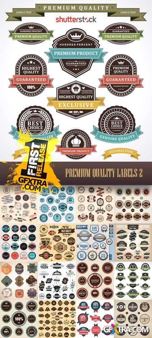 Premium Quality Labels II, 25xEPS