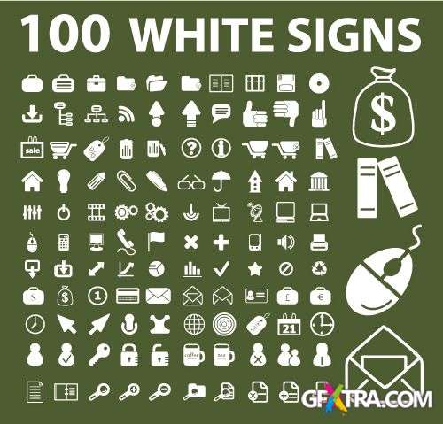 Mega Icons Collection - over 5000 icon - Shutterstock 50xEPS