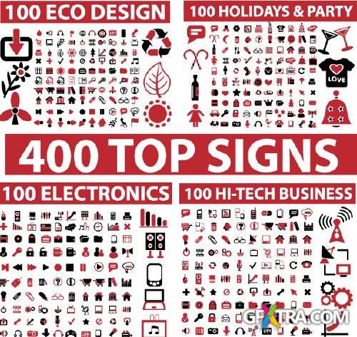 Mega Icons Collection - over 5000 icon - Shutterstock 50xEPS