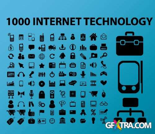 Mega Icons Collection - over 5000 icon - Shutterstock 50xEPS