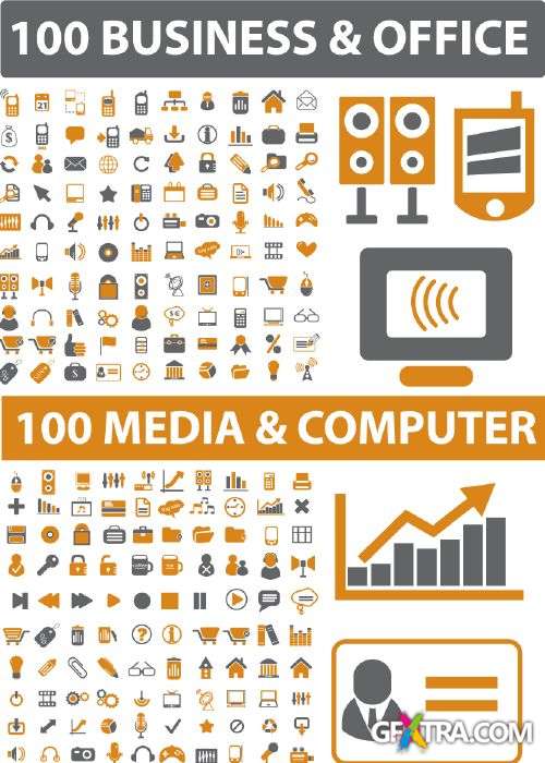 Mega Icons Collection - over 5000 icon - Shutterstock 50xEPS