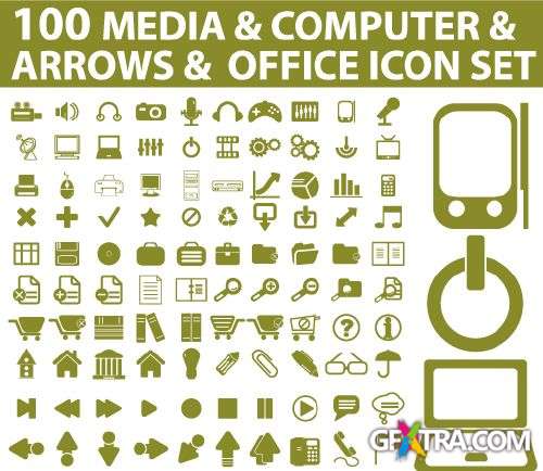 Mega Icons Collection - over 5000 icon - Shutterstock 50xEPS