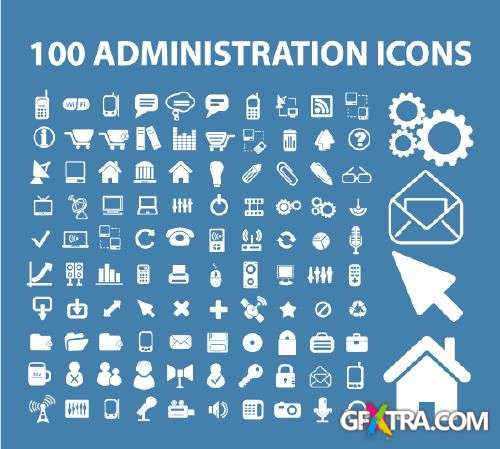 Mega Icons Collection - over 5000 icon - Shutterstock 50xEPS