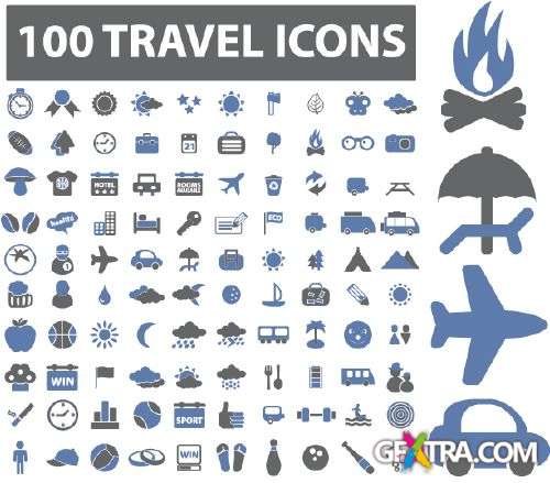 Mega Icons Collection - over 5000 icon - Shutterstock 50xEPS