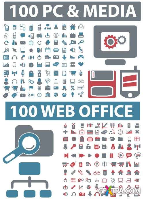 Mega Icons Collection - over 5000 icon - Shutterstock 50xEPS