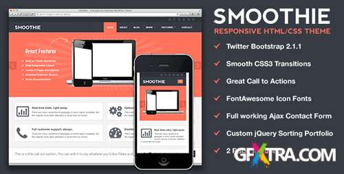 ThemeForest - Smoothie - Responsive HTML Theme