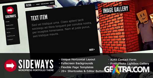 ThemeForest - Sideways v1.8.8 - Portfolio Website WordPress Theme