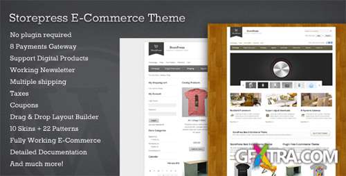 ThemeForest - StorePress v1.7.7 - Premium WordPress E-commerce Theme