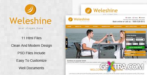 ThemeForest - Weleshine Hotel Template