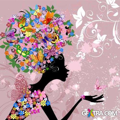 Flower Fairy - Shutterstock 56xEPS