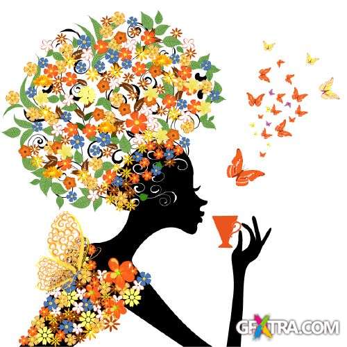 Flower Fairy - Shutterstock 56xEPS