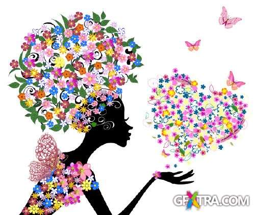 Flower Fairy - Shutterstock 56xEPS