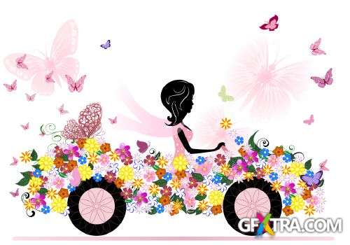 Flower Fairy - Shutterstock 56xEPS