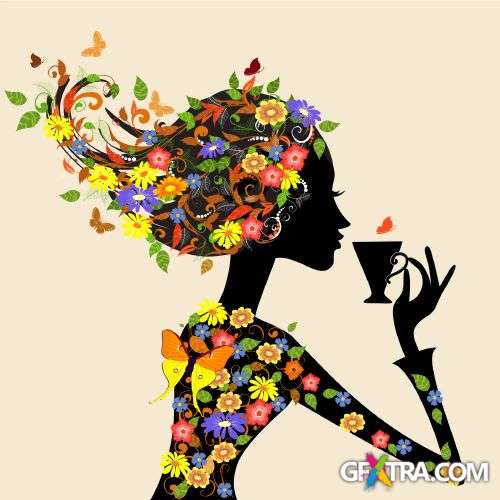 Flower Fairy - Shutterstock 56xEPS