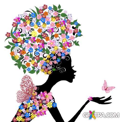 Flower Fairy - Shutterstock 56xEPS