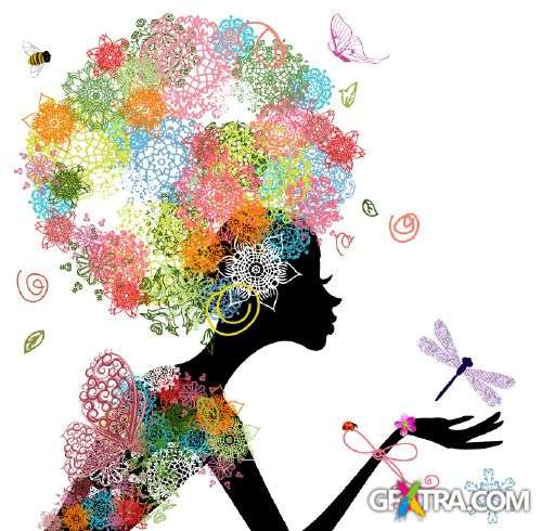 Flower Fairy - Shutterstock 56xEPS