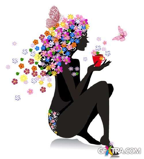 Flower Fairy - Shutterstock 56xEPS