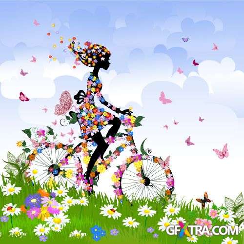 Flower Fairy - Shutterstock 56xEPS