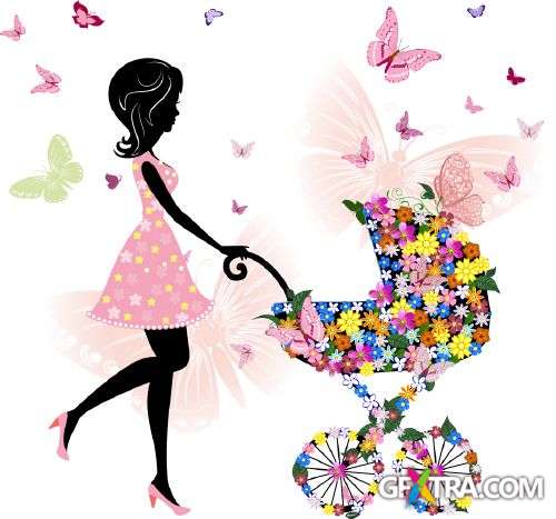 Flower Fairy - Shutterstock 56xEPS